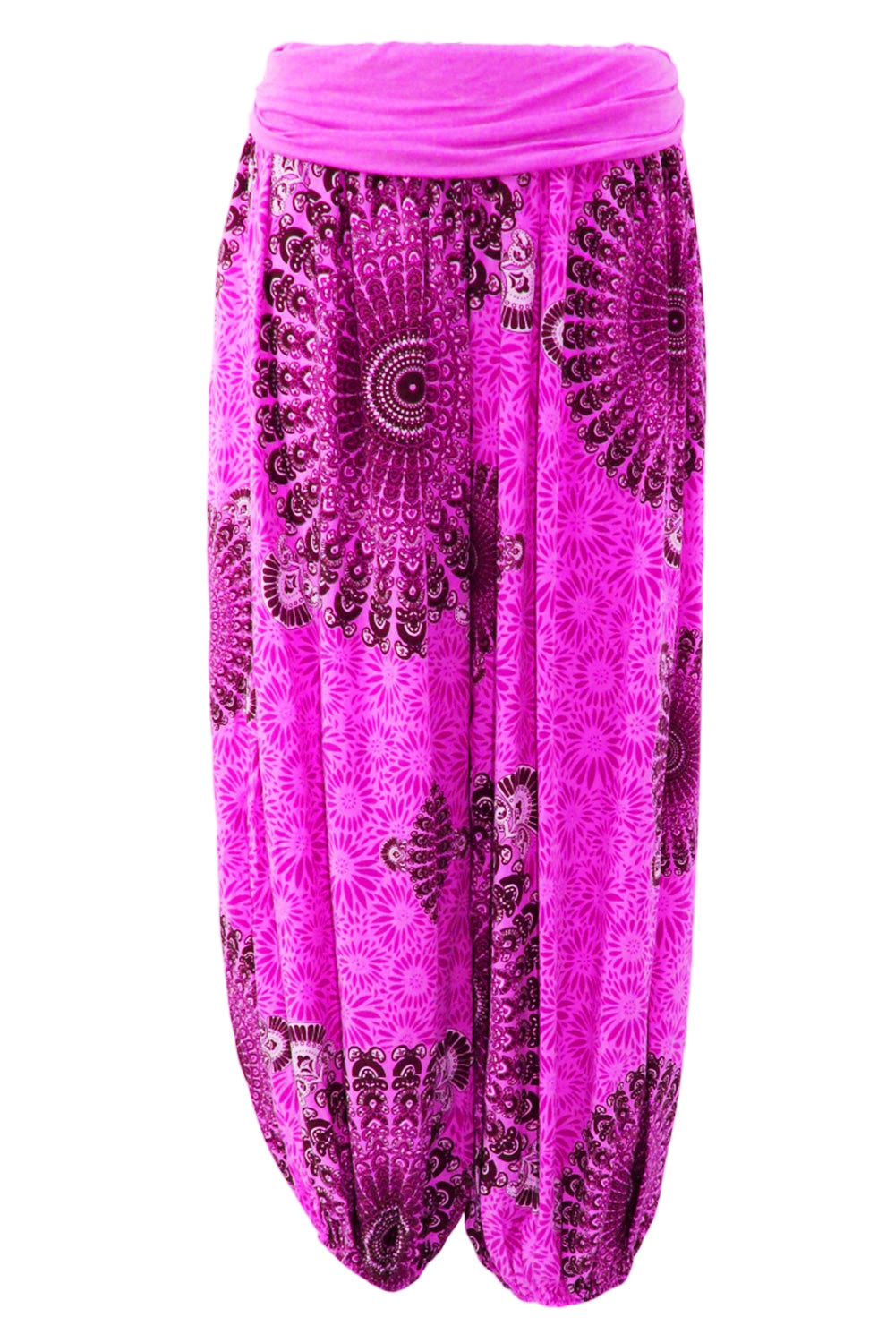 Mandala Print Harem Trousers