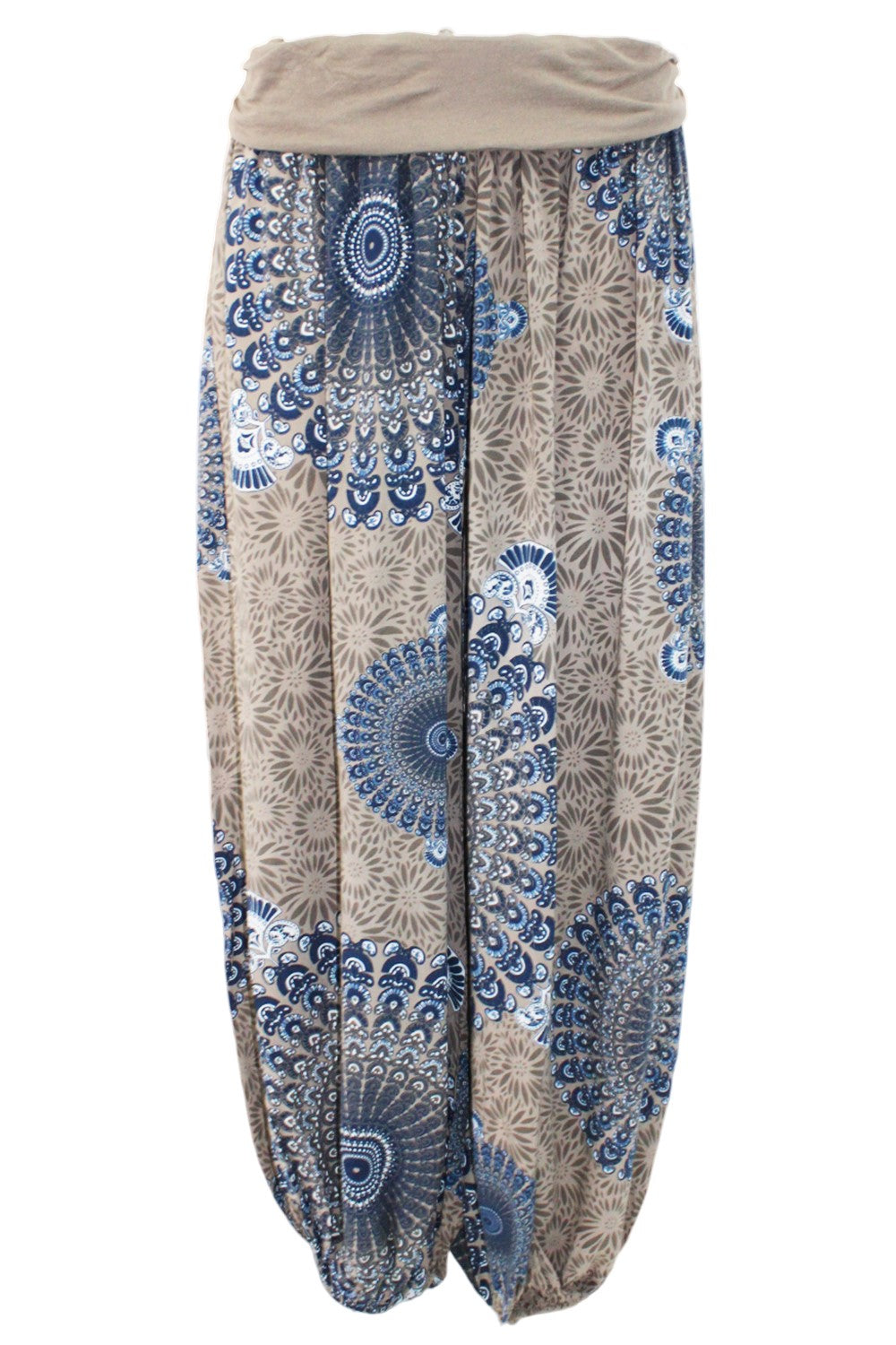 Mandala Print Harem Trousers